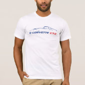 C3 Corvette - 2-zijdig Mannen T-shirt (Voorkant)