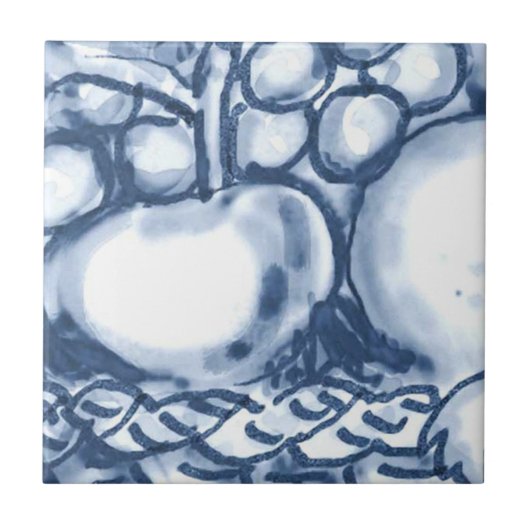 C3 - Schrappende muurtegel voor mandjes - C3 Tegeltje (Voorkant)