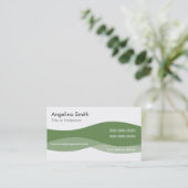 C3G - Plantilla Tarjeta de visita personalizada Visitekaartje (Staand voorkant)