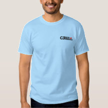 C3VR-Logo geborduurde T-shirt