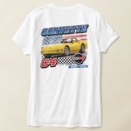 C4 Corvette - 2-zijdig dames T-shirt