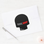 C4 Corvette JAKE Decal 3" Ronde Sticker (Envelop)