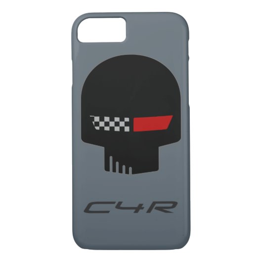 C4 Corvette JAKE iPhone Case (Achterkant)