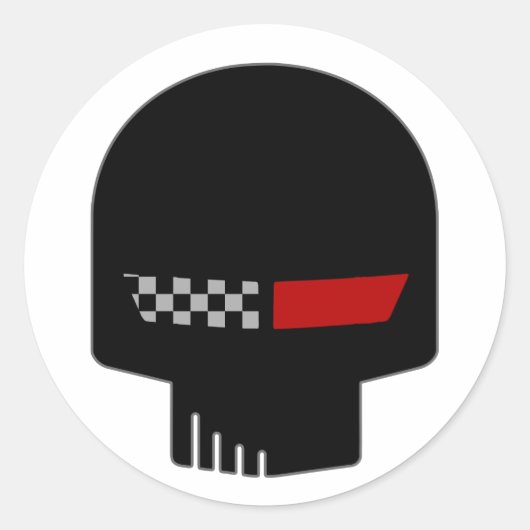 C4 Corvette JAKE Sticker (Voorkant)