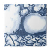 C4 - Delft Basket Mural - tegel - C4 Tegeltje (Voorkant)