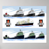 C4 Omrekeningen van de Republiek Poster (Voorkant)