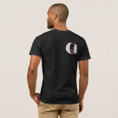 C4-vakken, codeVier nummers rood T-shirt (Achterkant volledig)