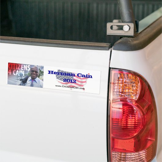 C4C Herman Cain Bumpersticker 2012 (Op Truck)