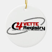 C4VR-versiering Keramisch Ornament (Voorkant)