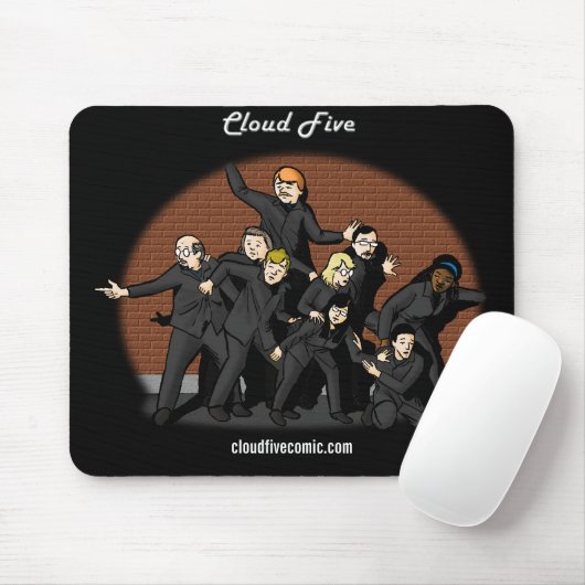 C5 BotR Mousepad Muismat (Met muis)