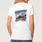 C5 Corvette - 2-zijdig dames T-shirt (Achterkant)