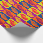 C5 Corvette cabriolet Pop Cadeaupapier (Hoek)