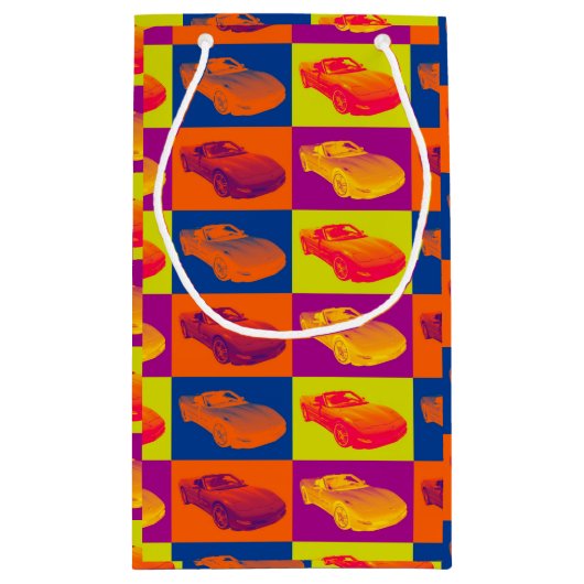 C5 Corvette cabriolet Pop Klein Cadeauzakje (Achterkant)