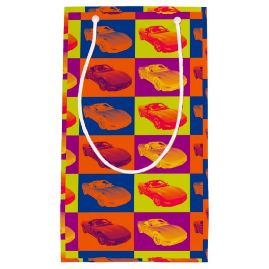 C5 Corvette cabriolet Pop Klein Cadeauzakje (Voorkant)