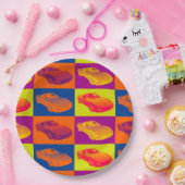 C5 Corvette cabriolet Pop Papieren Bordje (Feest)