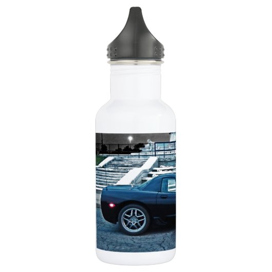 C5 ZO6 CORVETTE OP DE RANDSTAAL WATERFLES  (Links)