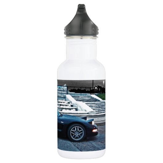 C5 ZO6 CORVETTE OP DE RANDSTAAL WATERFLES  (Rechts)