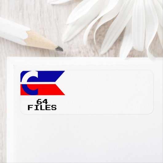 C64 Label diskette (Insitu)