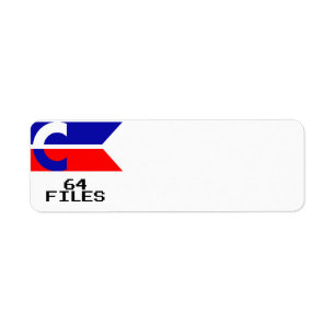 C64 Label diskettestation