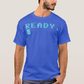 C64 Retro Gaming Computer Ready Load T-shirt (Voorkant)