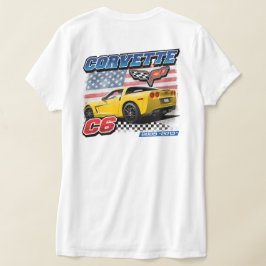 C6 Corvette - 2-zijdig dames T-shirt