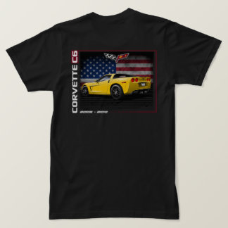 C6 Corvette - 2-zijdig Mannen T-shirt