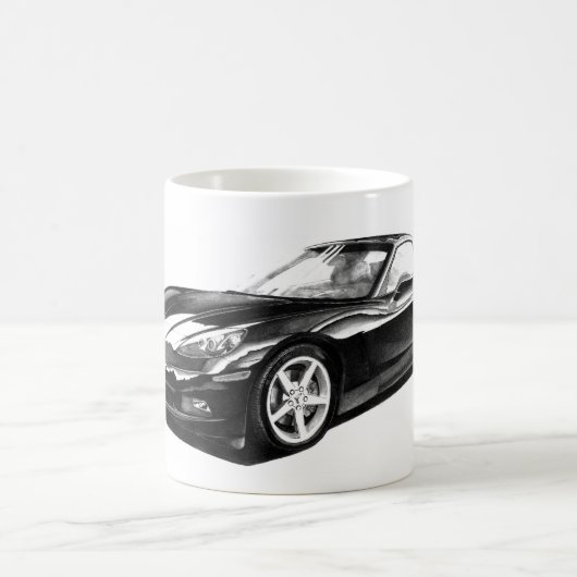 C6 Corvette Koffiemok (Center)