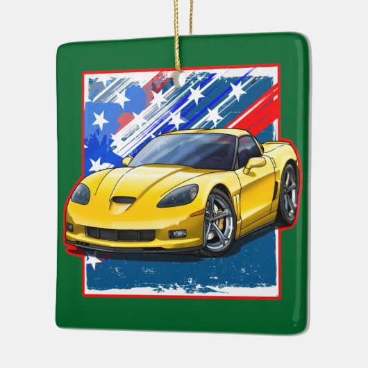 C6_geel Keramisch Ornament (Links)