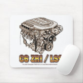 C6 ZR1/LS9 MUISMAT (Met muis)