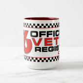 C6VR Two-Tone 15oz keramische Mok (Center)