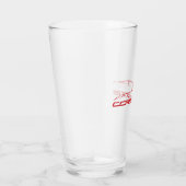 C7 C8 C6 Geïllustreerde Autoglas Beker (Rechts)