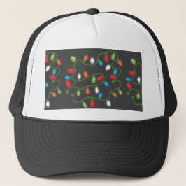 C7 Christmas Lights Trucker Hat (Multi & Grijs) Trucker Pet
