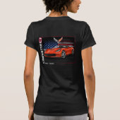 C7 Corvette - 2-zijdig dames T-shirt (Achterkant)
