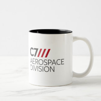 C7 Sector ruimtevaart Tweekleurige Koffiemok