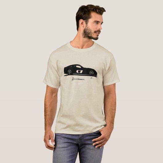 C7 Silhouette T-Shirt (Voorkant volledig)