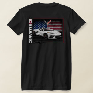 C8 Corvette - 2-zijdig dames T-shirt