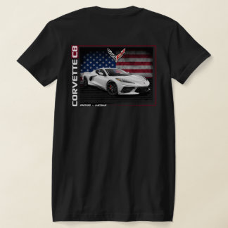 C8 Corvette - 2-zijdig dames T-shirt