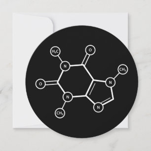 C8H10N4O2 moleculaire structuur Kaart