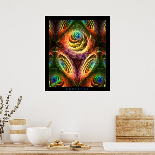 C9H17NO2-infusie Poster (Keuken)