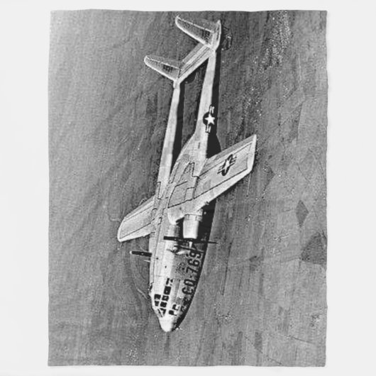 C-119, DE FLYING BOXCAR FLEECE DEKEN (Voorkant)