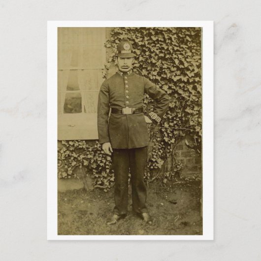 C 123 Politie Liverpool 1907 Briefkaart (Voorkant)