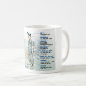 C-130 Chief 11Oz Coffee-Mok voor bemanningsleden Koffiemok (Voorkant rechts)