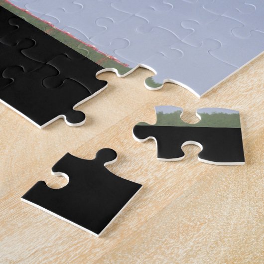 C-130 Hercules approach_Militair Vliegtuig Legpuzzel (Zijkant)