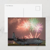 C-130 Hercules Briefkaart (Voorkant / Achterkant)