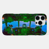 C-130 HERCULES COCKPIT iPhone HOESJE (Achterkant horizontaal)