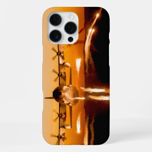 C-130 HERCULES iPhone HOESJE (Achterkant)