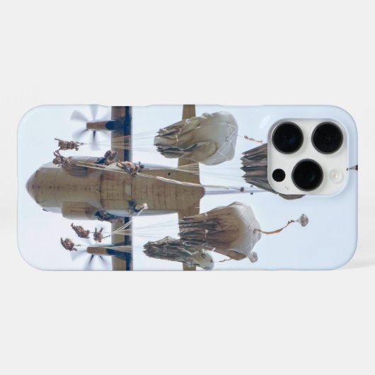 C-130 HERCULES iPhone HOESJE (Achterkant horizontaal)