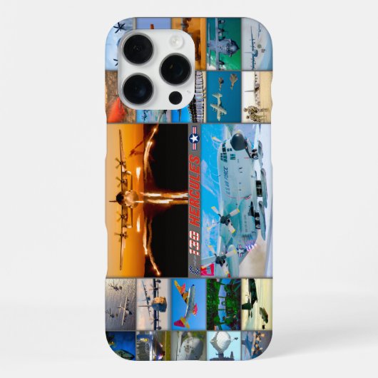 C-130 HERCULES iPhone HOESJE (Achterkant)