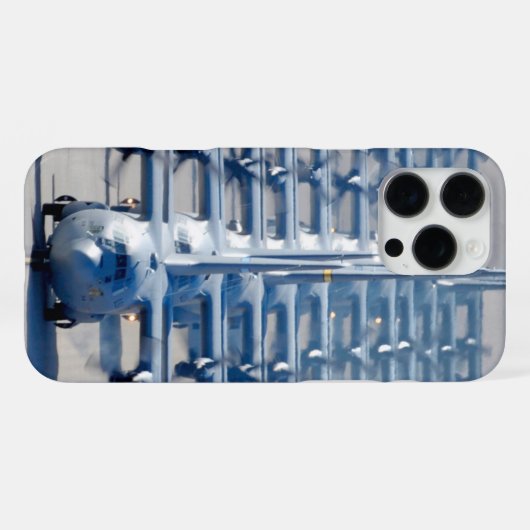 C-130 HERCULES iPhone HOESJE (Achterkant horizontaal)