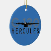C-130 Hercules Keramisch Ornament (Rechts)